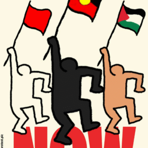 Brodie Thornborrow @palestine.brisbane.protest.pic